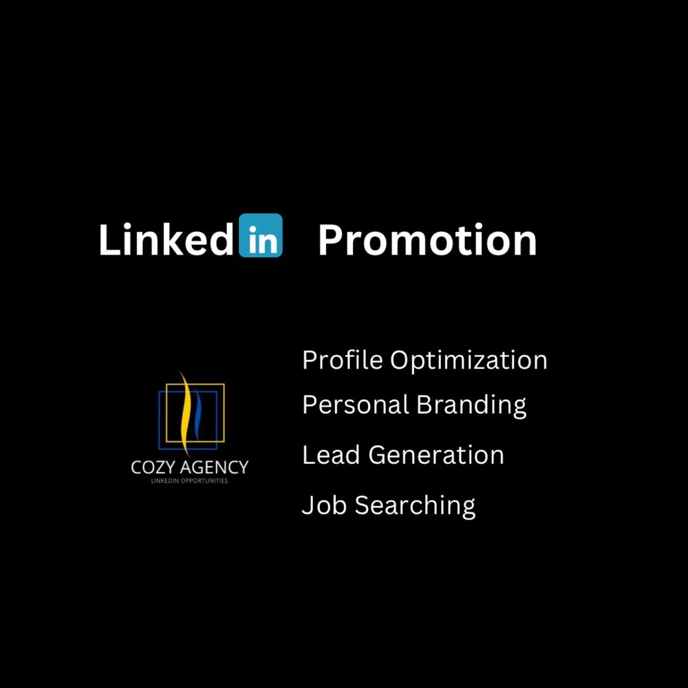 LinkedIn Просування, Лідогенерація, Пошук роботи, Рекрутинг