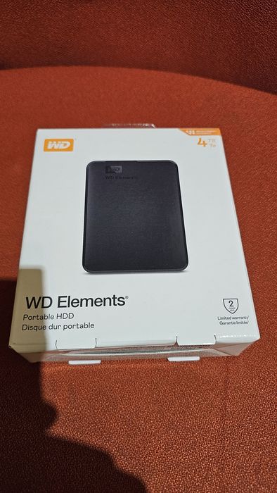 Dysk zewnętrzny WD Elements Portable 4TB