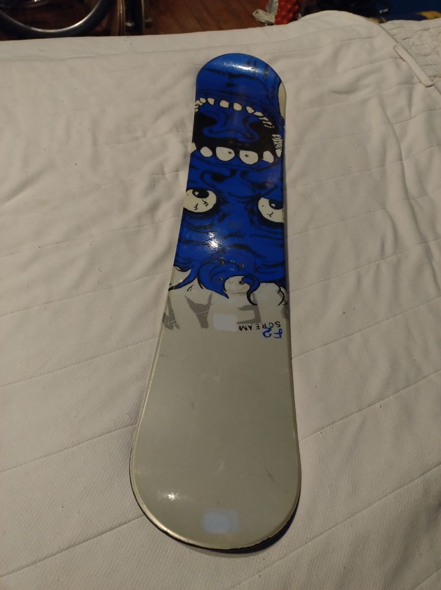 Deska Snowboard F2 SCREAM 127 cm piękny klasyk.