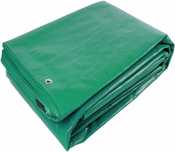Plandeka zielona 10x15m mata super mocna  gramatura 90 g/m2