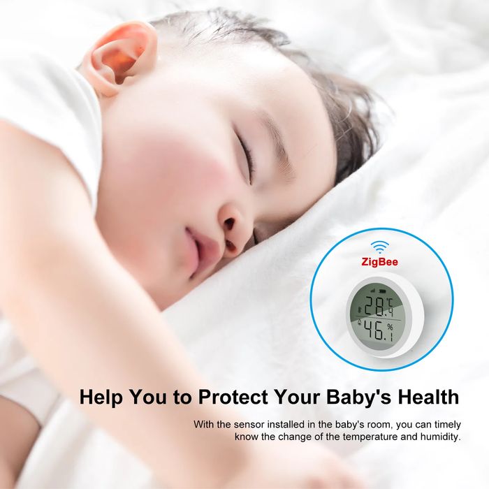 Czujnik temperatury i wilgotności ZigBee