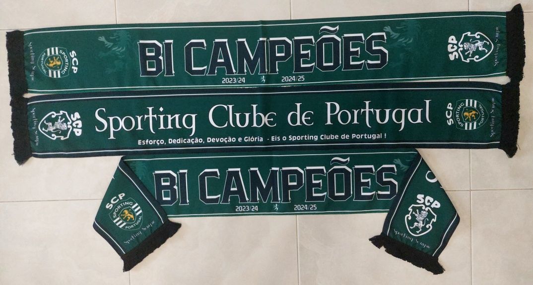 Cachecol da Dobradinha Sporting Cullube de Portugal