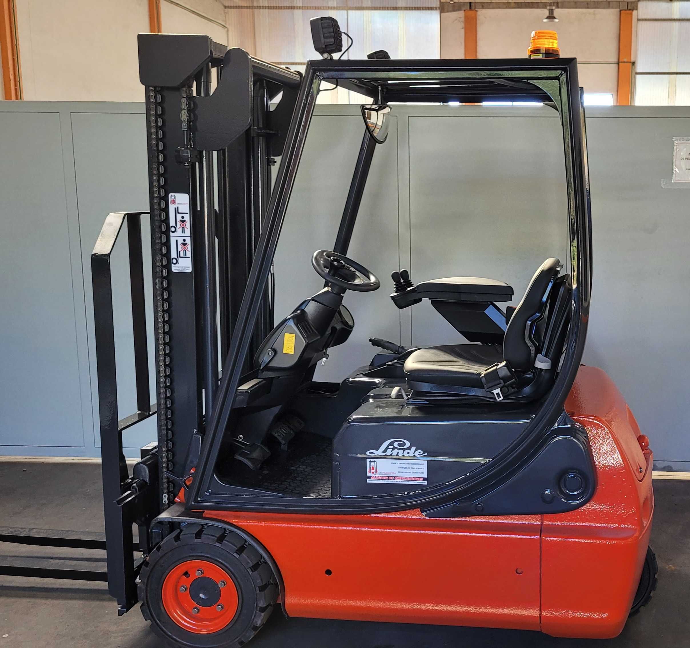 Empilhadores Elétricos Linde Com Garantia