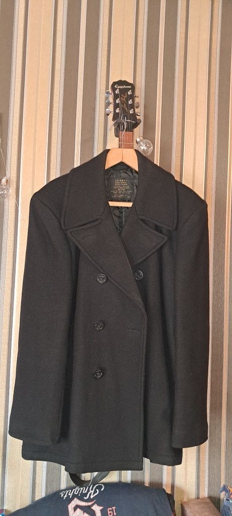 Пальто-бушлат Mil-Tec US Navy Peacoat - Black