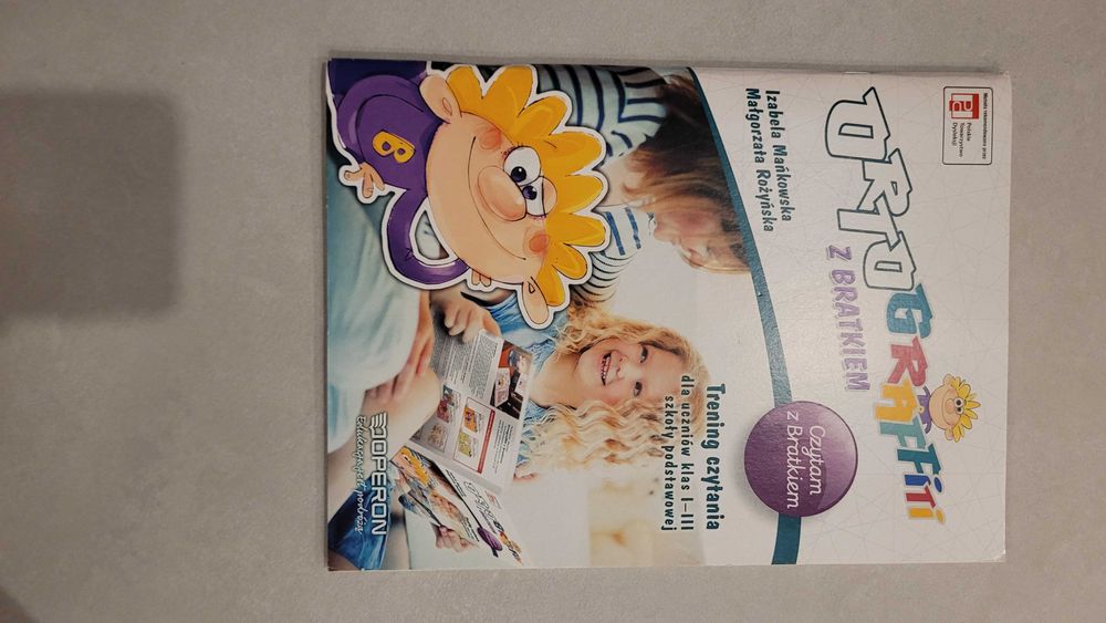 Ortograffiti z Bratkiem, trening czytania, klasa I-III SP