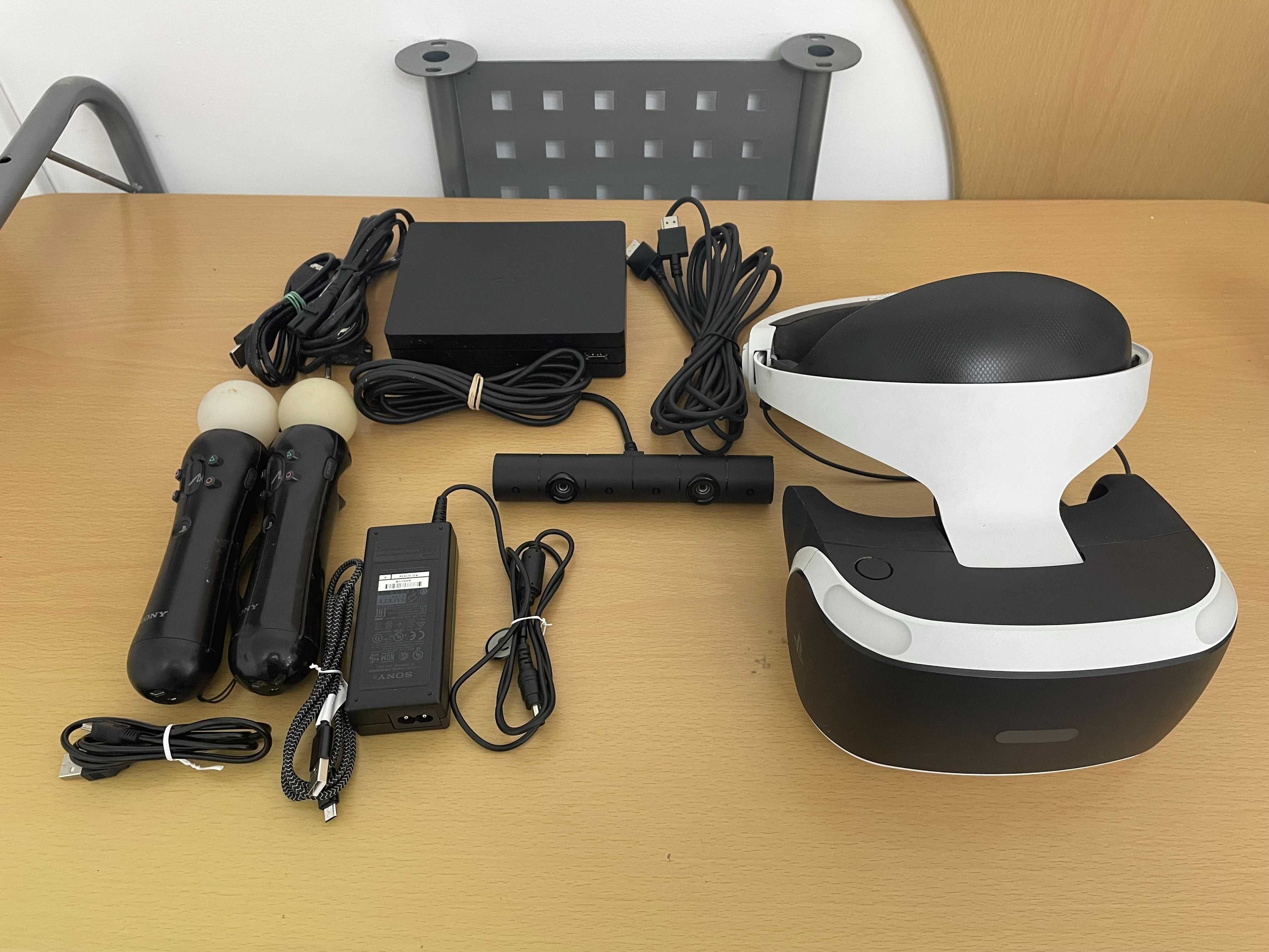 Gogle VR V2 PlayStation 4 PS4 + KAMERA V2 + 2X MOVE CONTROLLER