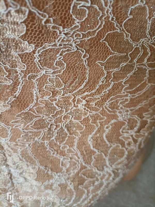 Tunika z crop-topem /elegancka roz.36-38