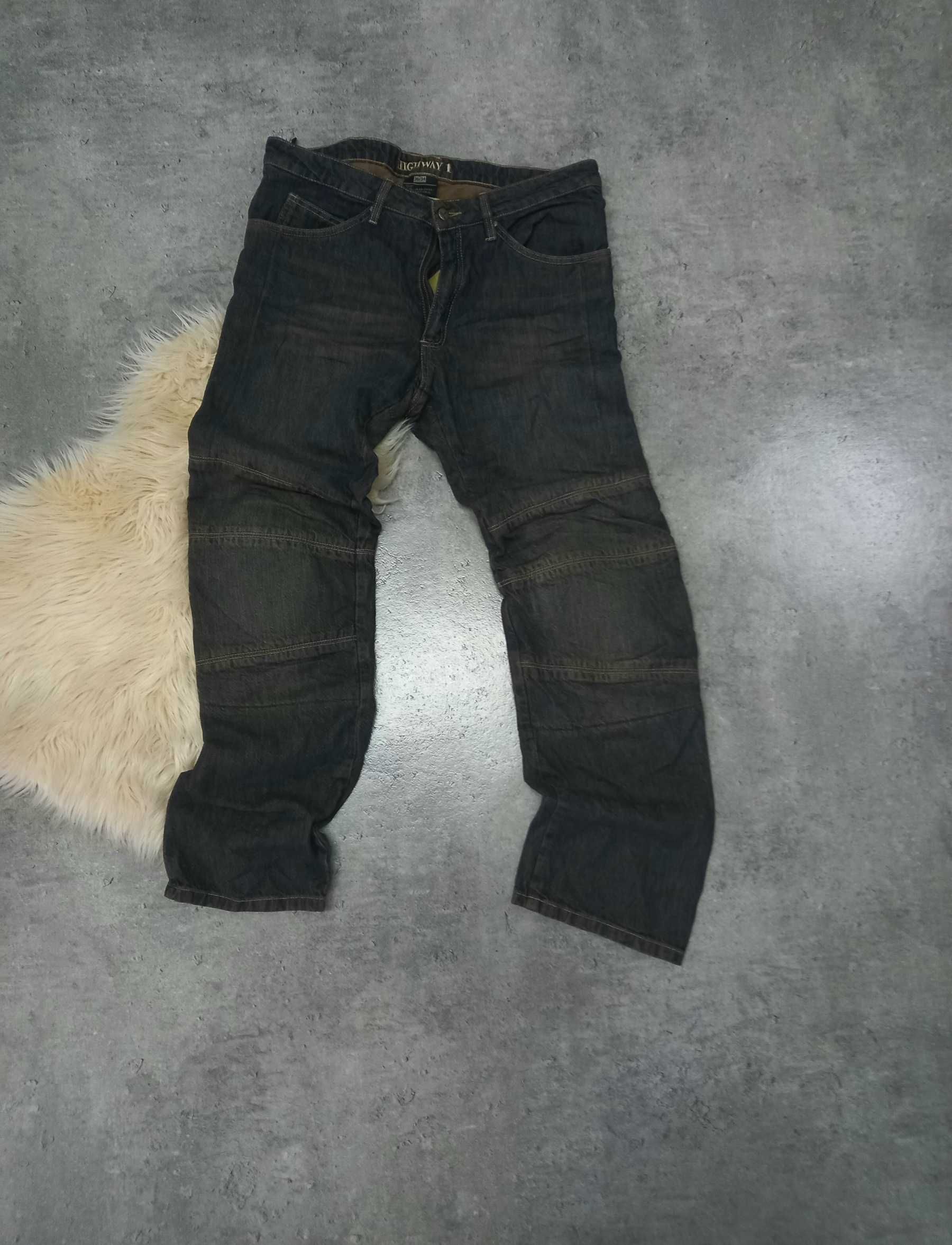 Spodnie Motocyklowe motor jeans jeansowe High Way 36 34 motocykl 620