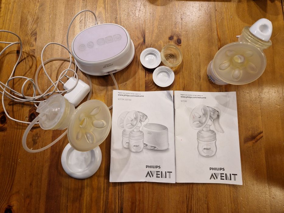 Laktator philips Avent elektryczny i ręczny