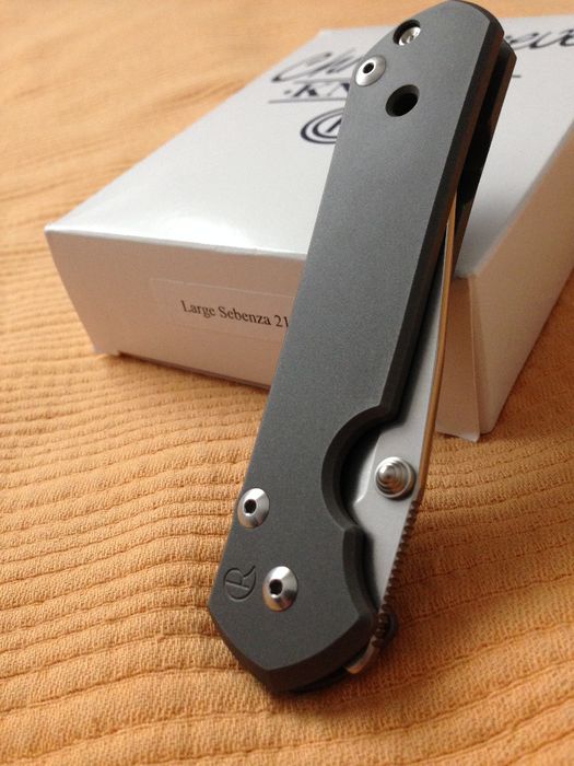 Canivete navalha faca de bolso Chris Reeve Large Sebenza 21