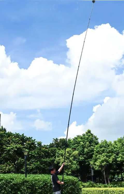 Monopod 10 metrów z głowicą i uchwytem do smartfona