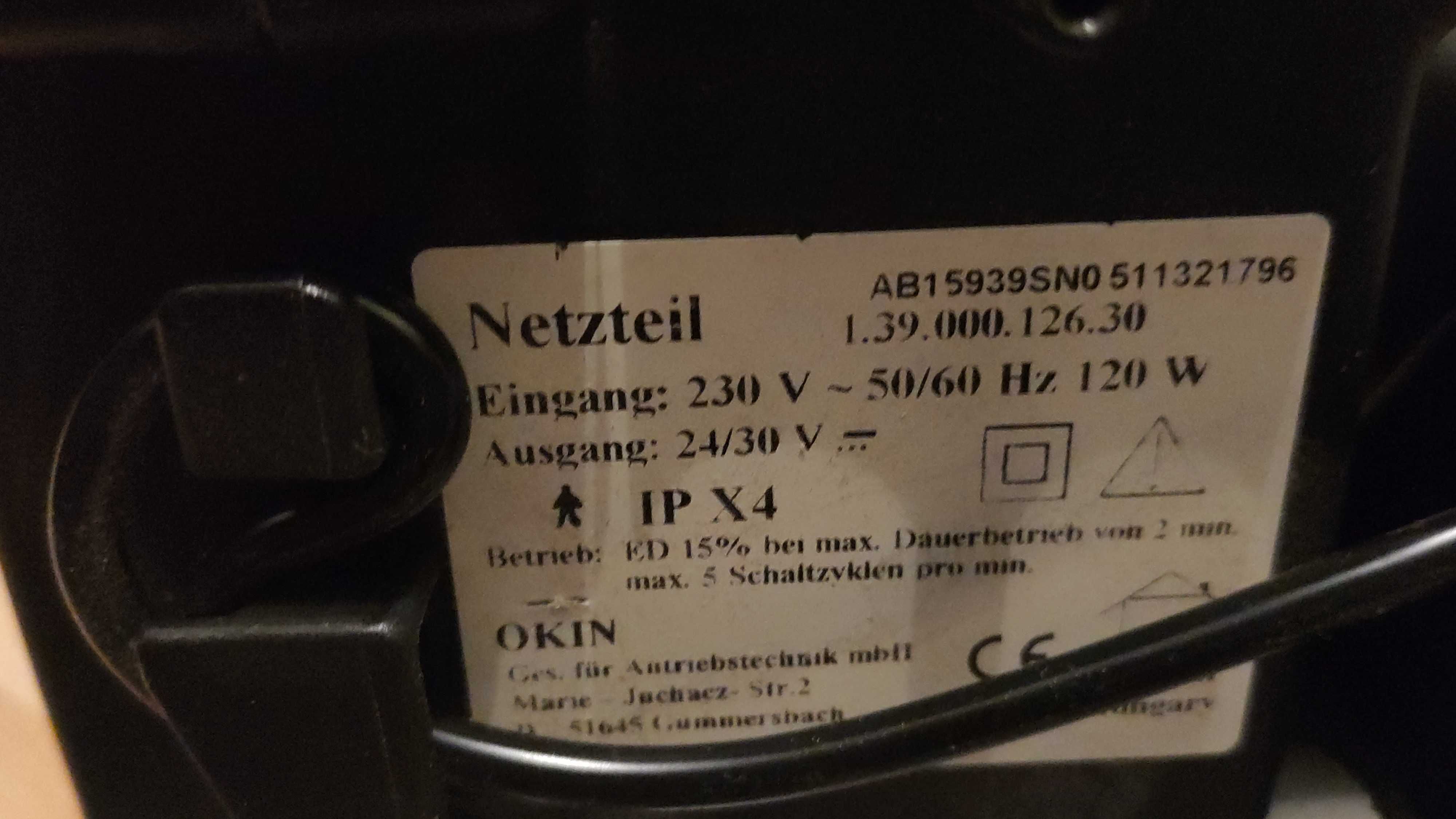 Siłownik elektryczny 6000N