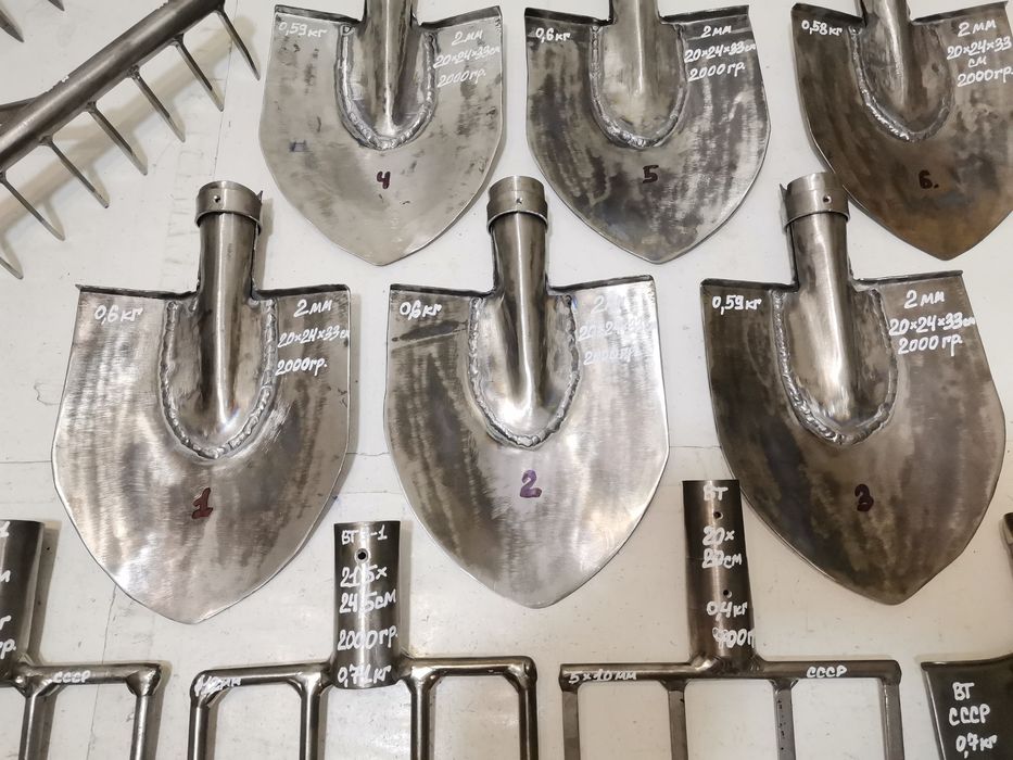Титановая Лопата Вилы Копальные Грабли СССР Редкие!