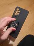 Euri case oprawka Samsung a33 5g czarna serce matowa