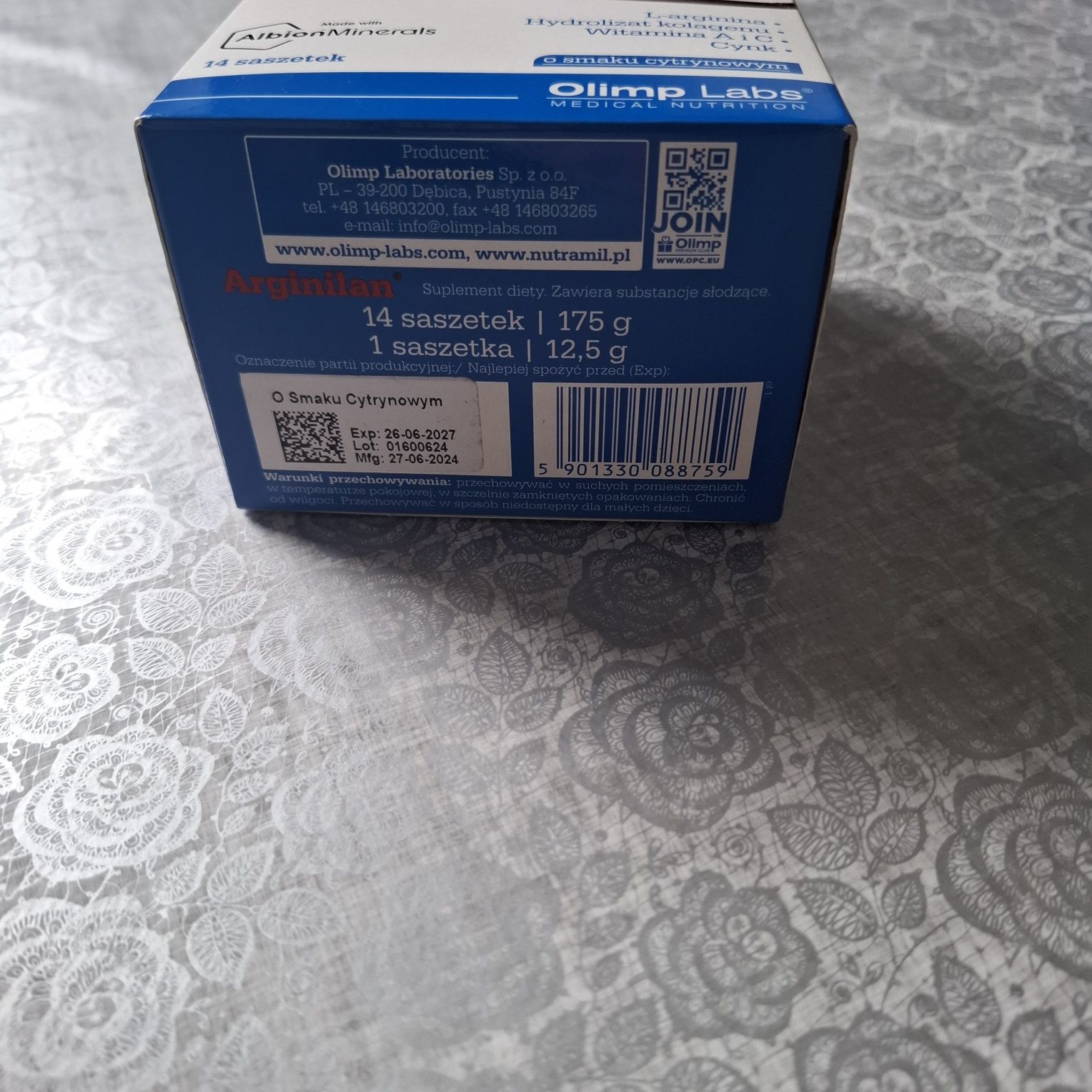 Nutramil arginilan 12 saszetek