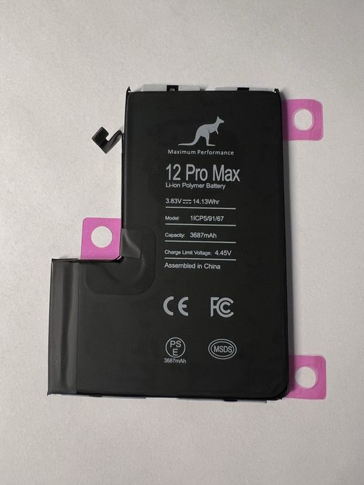 NOWA Bateria iPhone 12 Pro Max + Taśma Montażowa