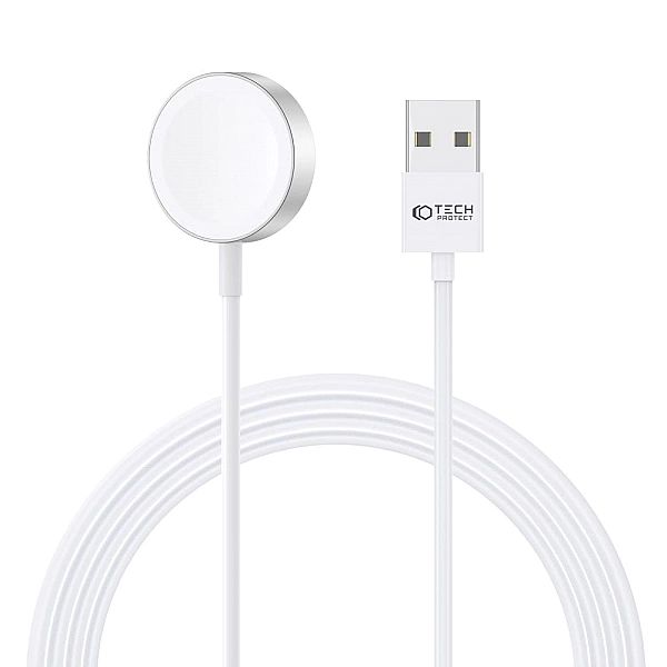 Tech-Protect Ultraboost Magnetic Charging Cable 120Cm Apple Watch Whit