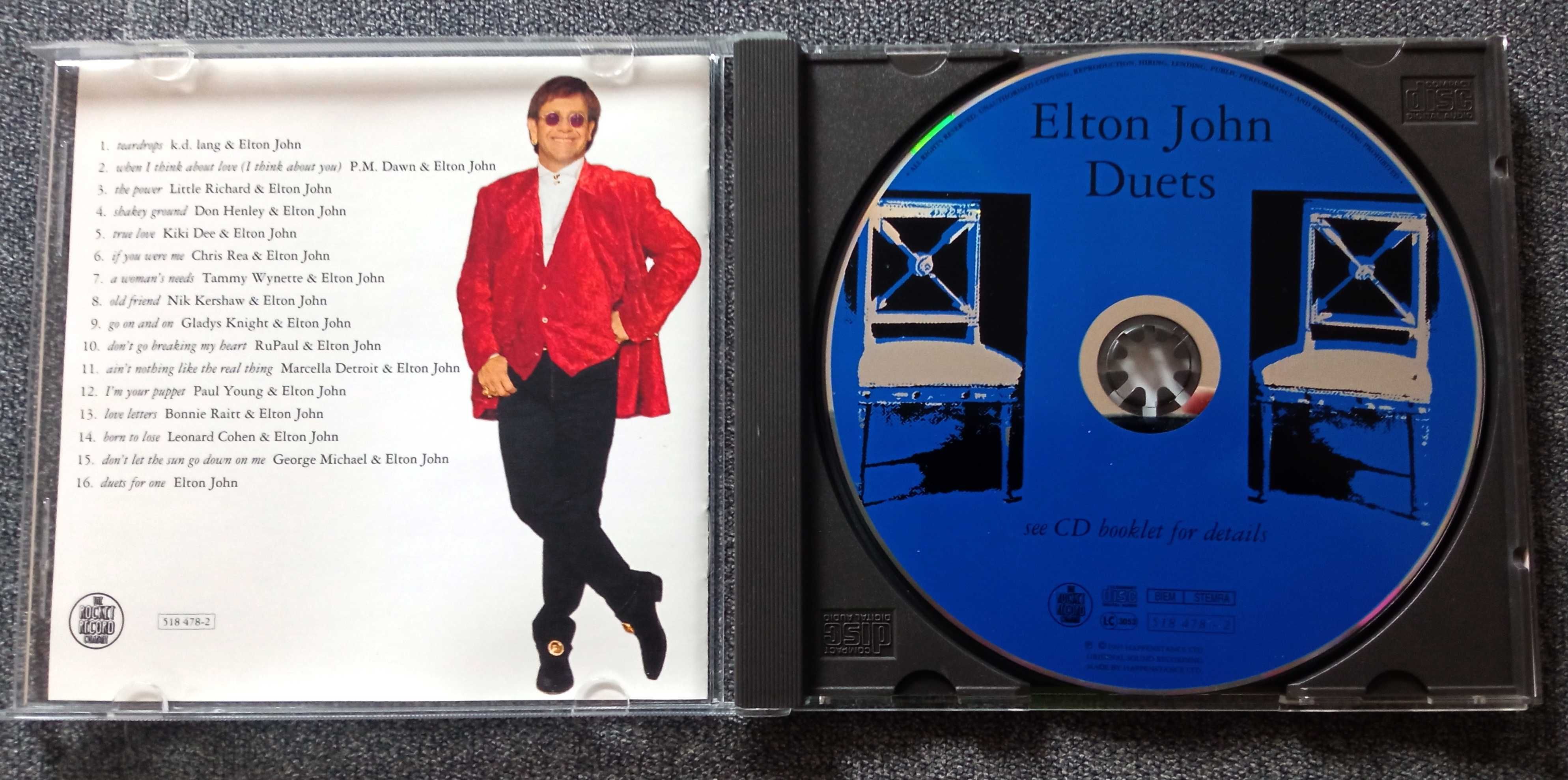 Elton John Duets CD wspaniali wykonawcy!