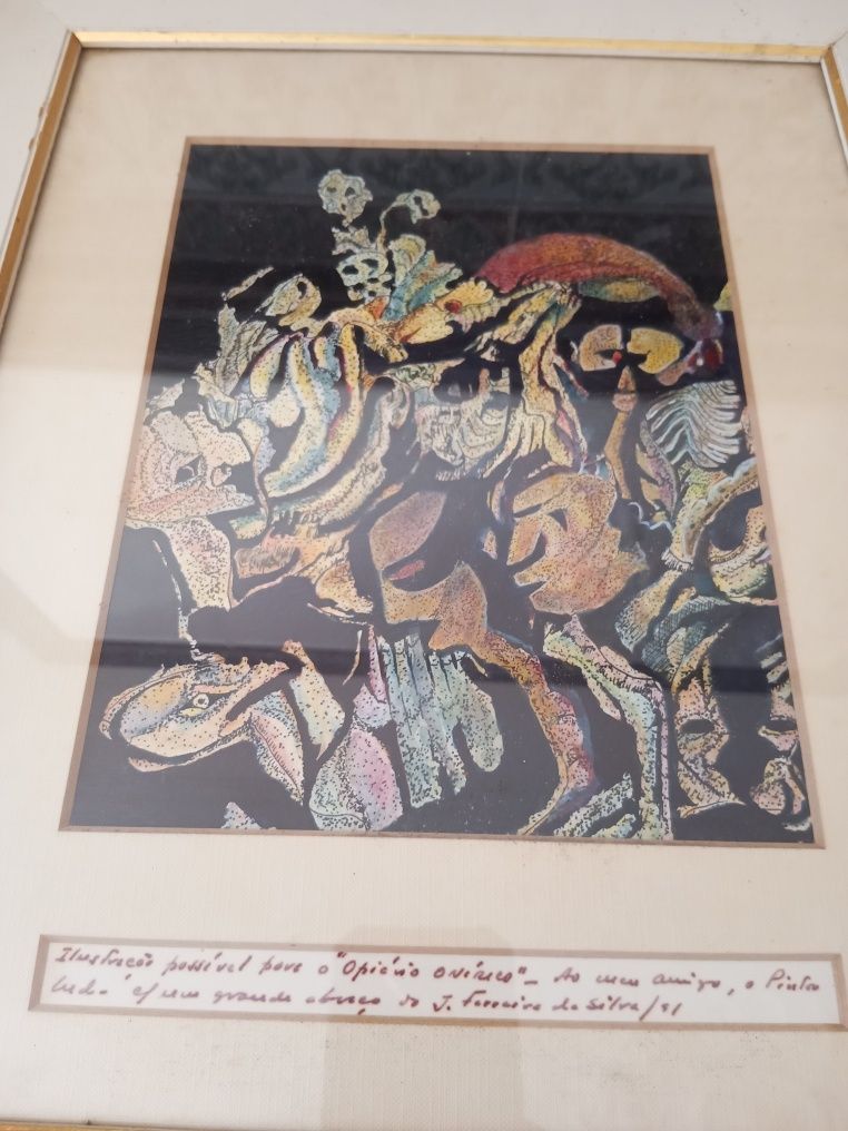 Quadro de arte de 1991