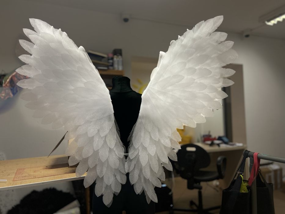 Skrzydła białe wings cosplay