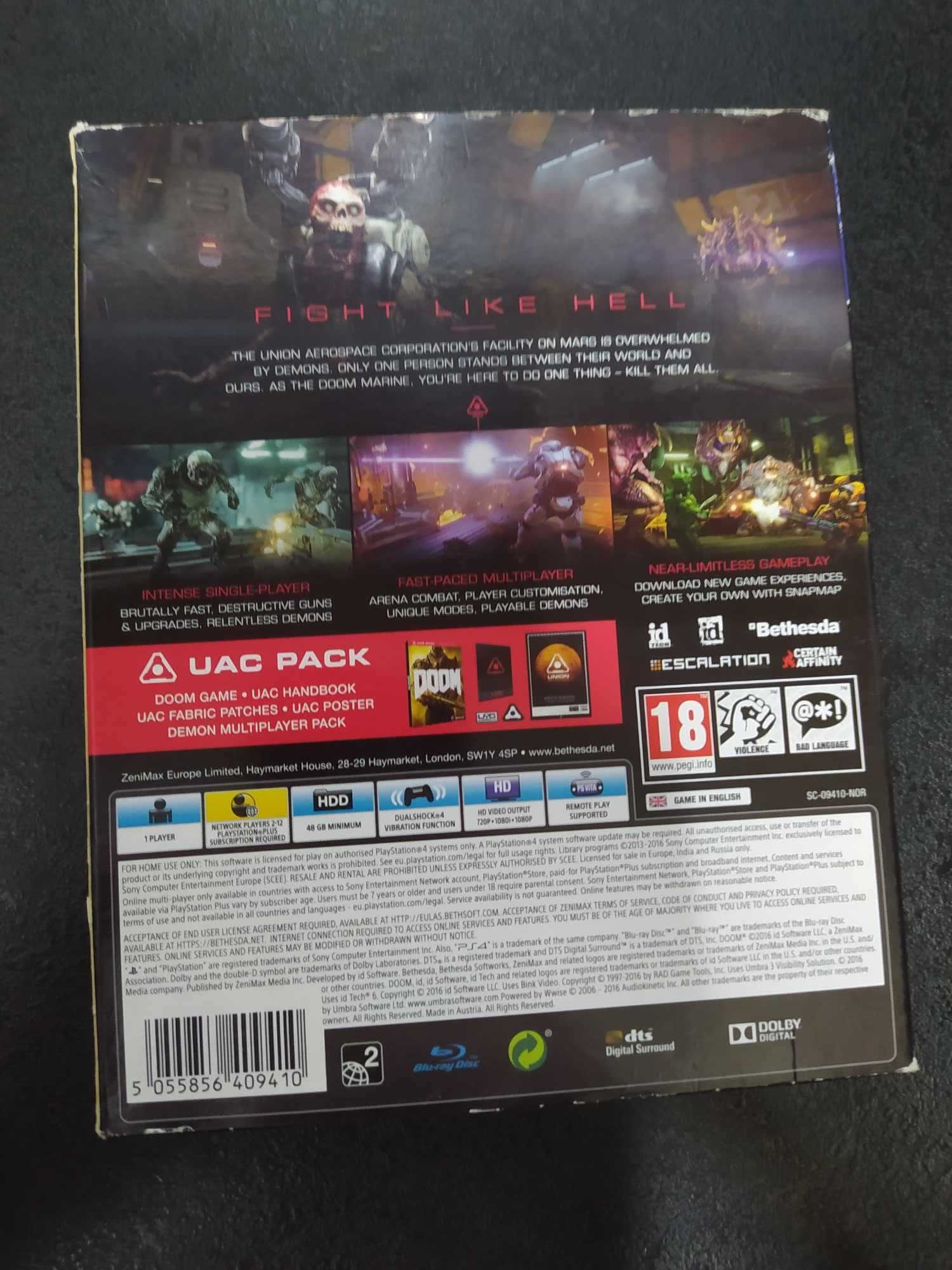 Doom PS4 uac pack