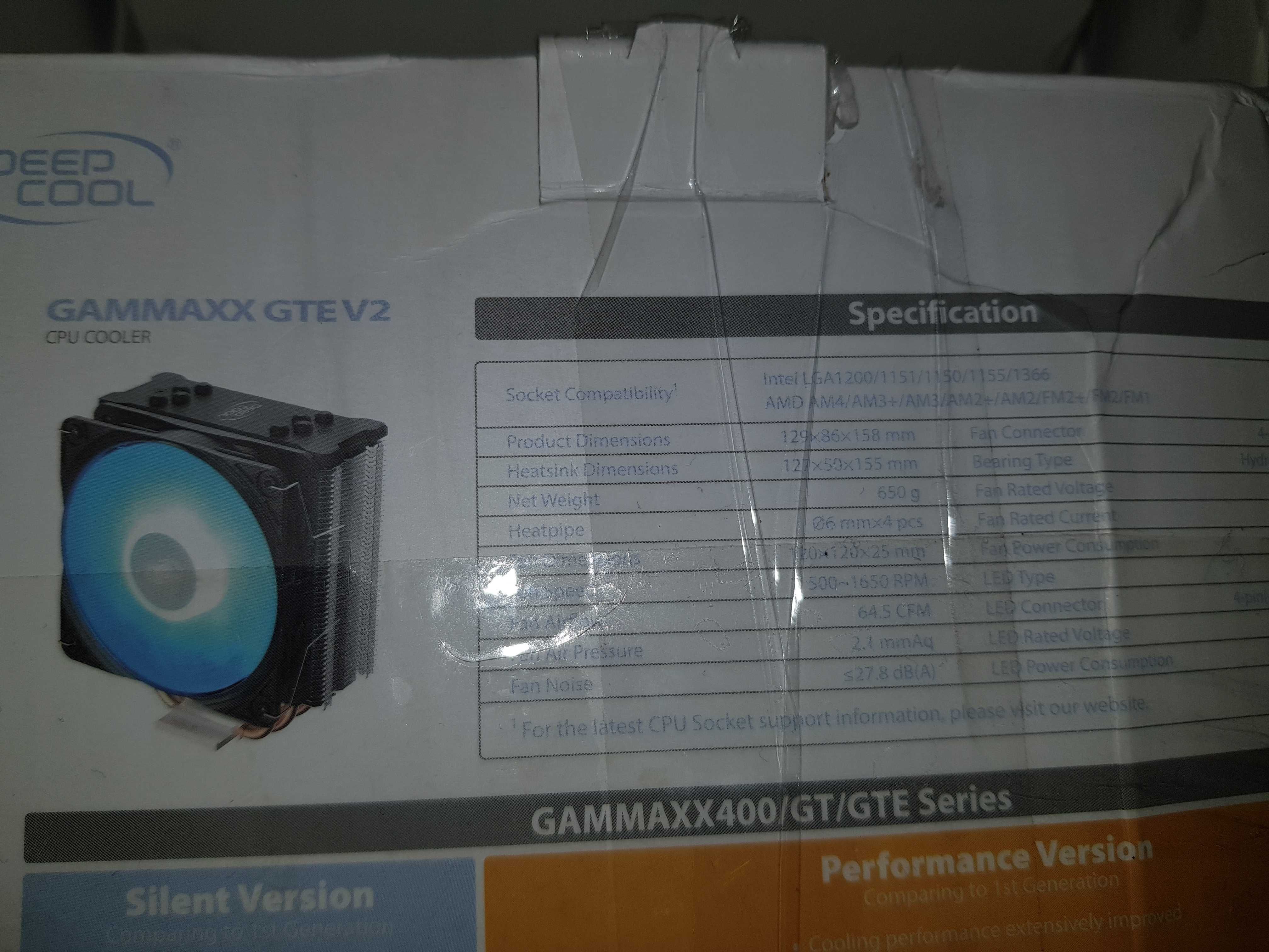 Кулер DeepCool Gammaxx GTE V2 RGB