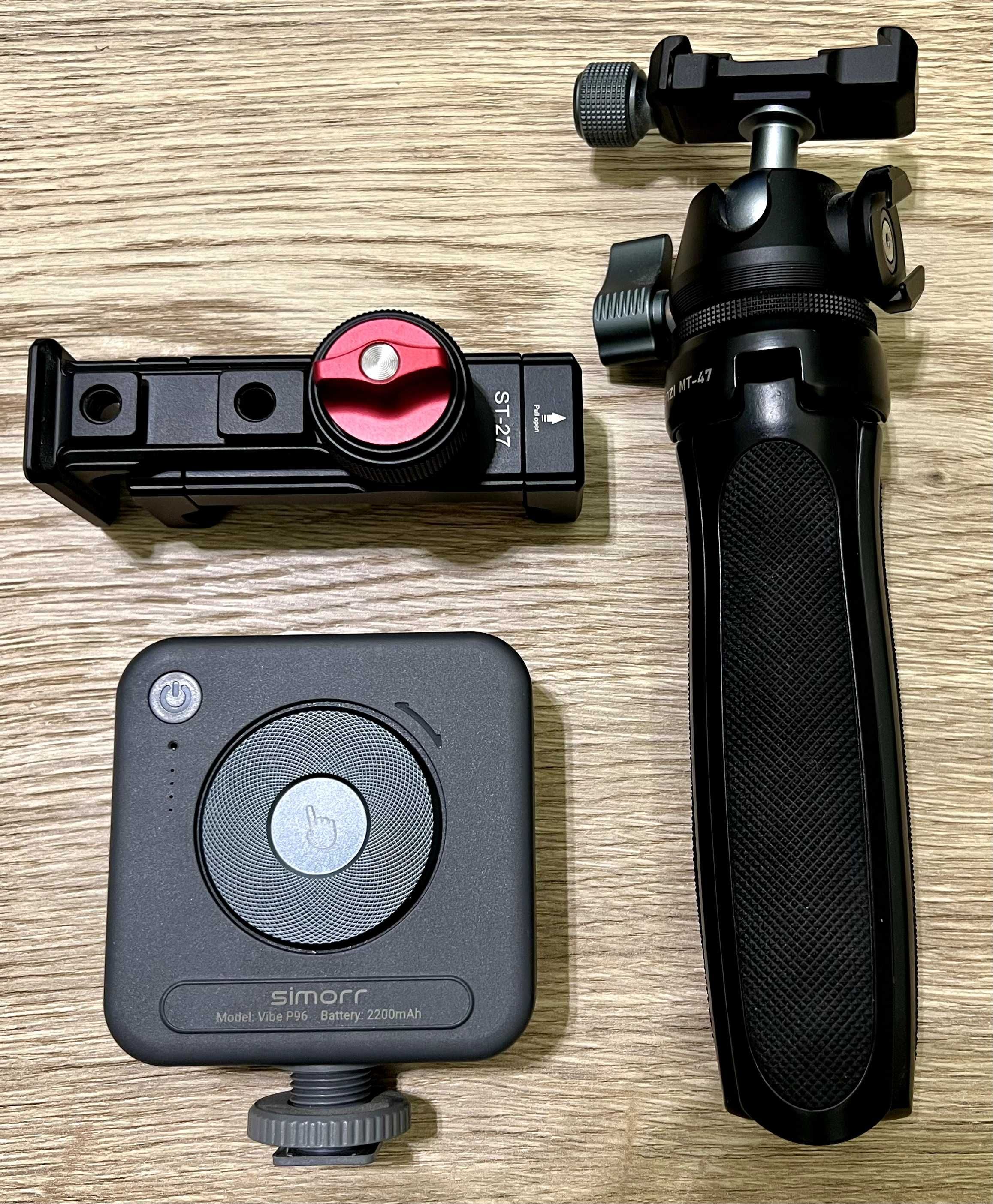 ZESTAW Tripod Ulanzi mt-47 + SmallRig 3286 P96 + uchwyt Ulanzi ST-27