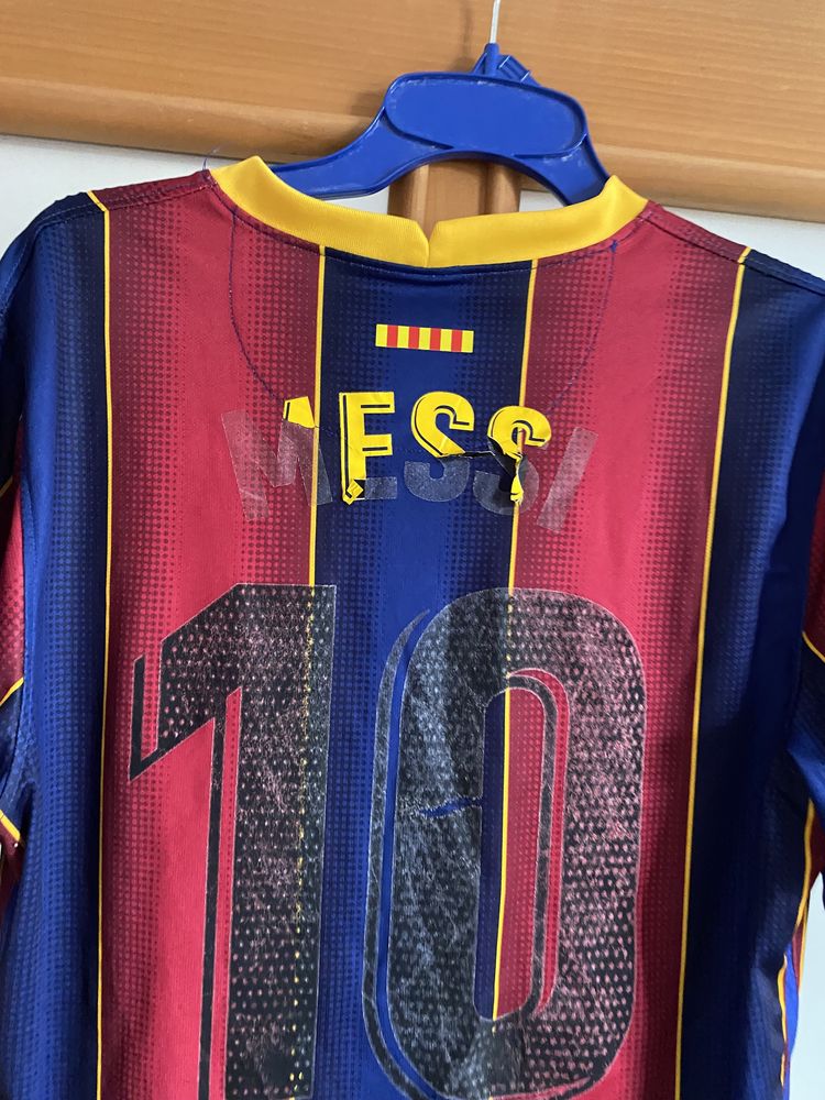 Koszulka FC Barcelona Messi Nike piłkarska