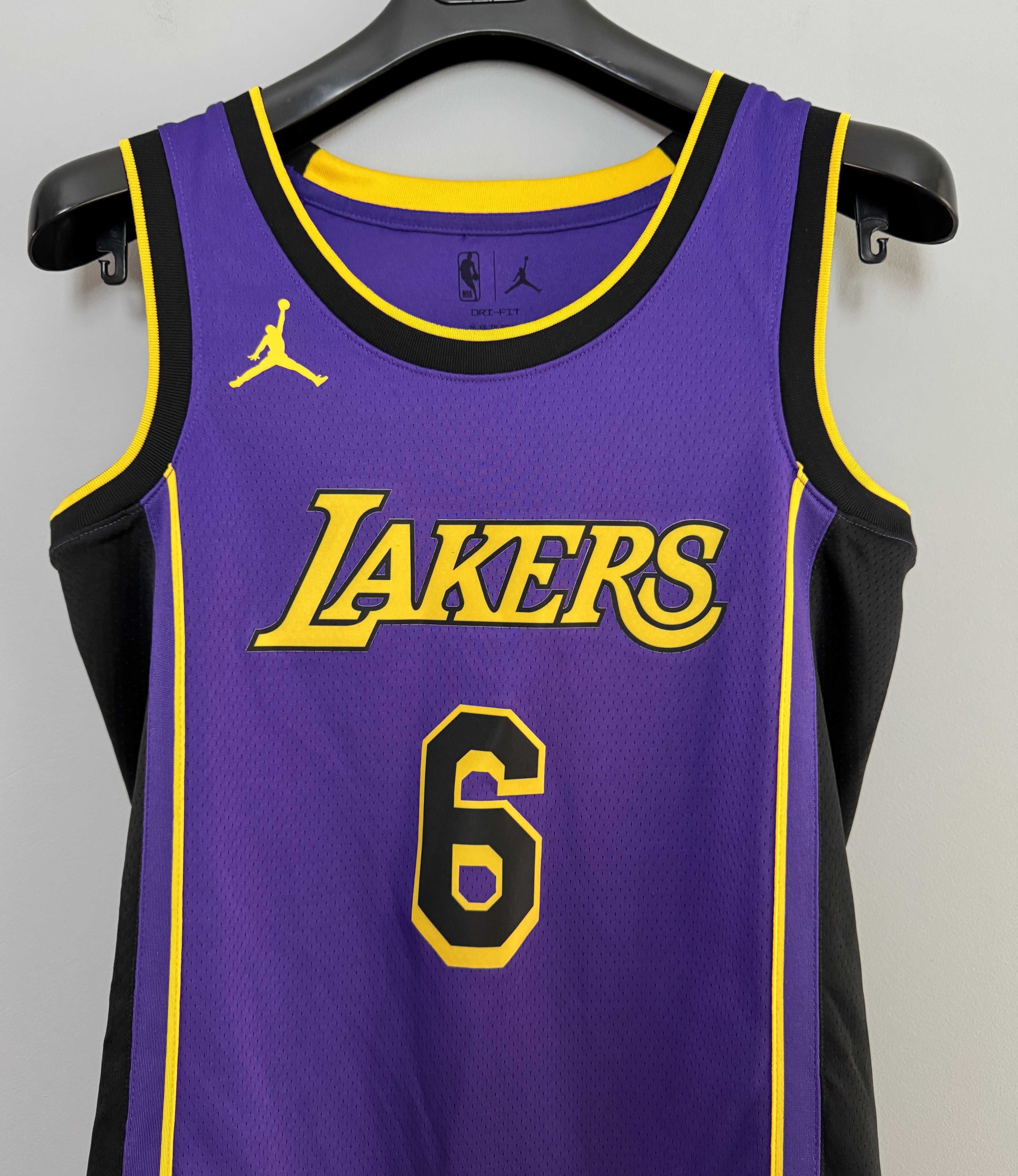 Koszulka Koszykarska Nike Jordan LA Lakers Lebron James #6 Rozmiar XS