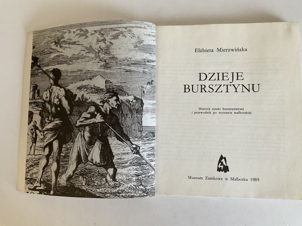 Dzieje bursztynu- E.Mierzwińska- rok wydania 1989