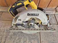 DCS572 Dewalt pilarka tarczowa uszkodzona.