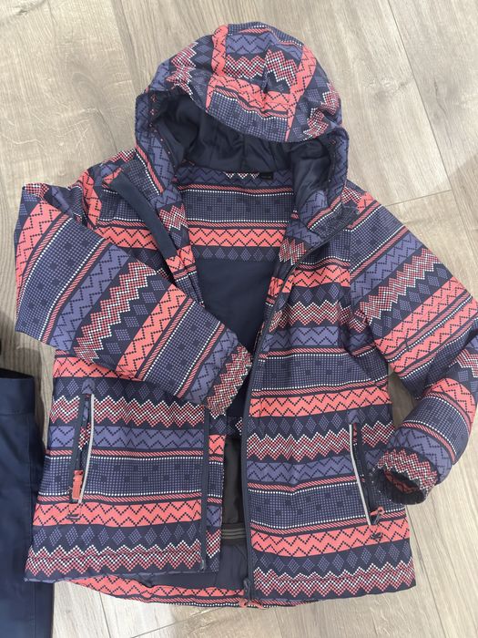 Зимовий термокостюм для дівчинки, лижний костюм для дівчинки