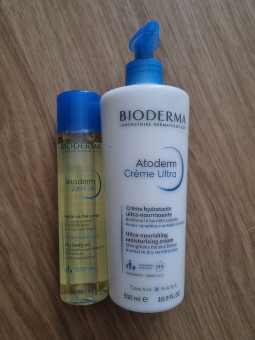 Bioderma atoderm zestaw