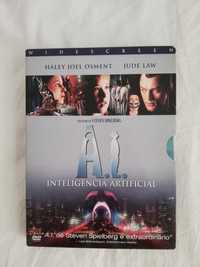 Dvd do filme "A. I. - Inteligência Artificial" (portes grátis)