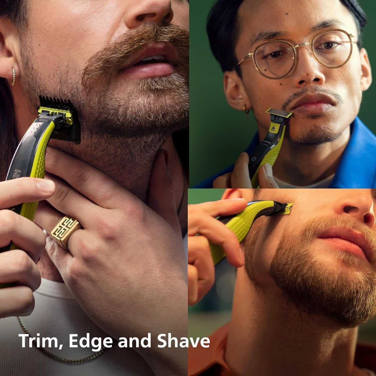 тример Philips OneBlade QP2824/30 Original Hybrid Face + Body