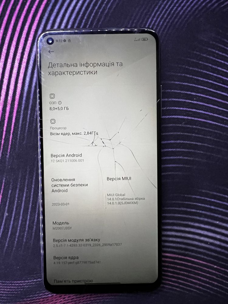 Xiaomi mi 10t 8/128 5g snap 865 144гц