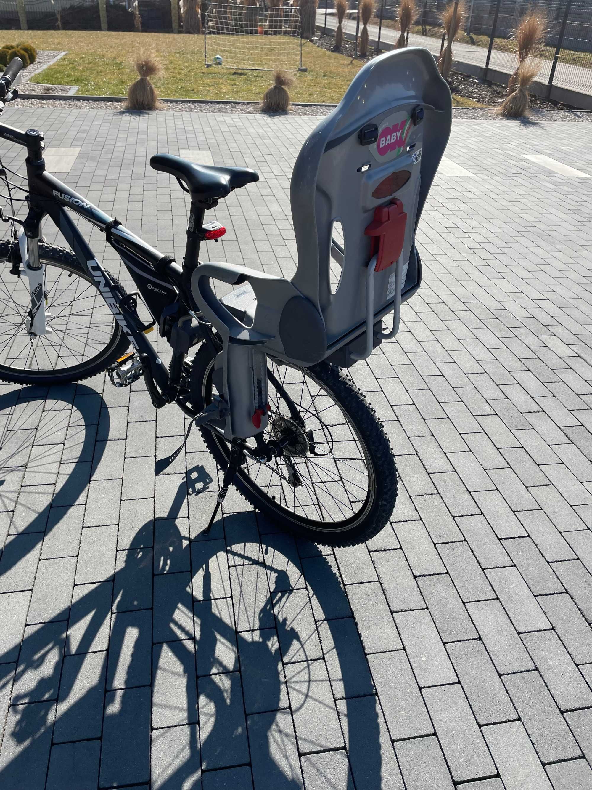 Fotelik rowerowy OK BABY SIRIUS z dodatkową bazą