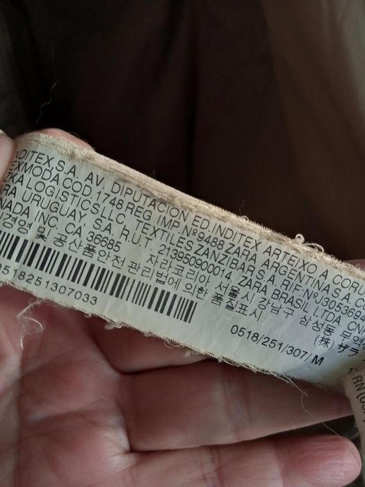 Продам пуховик женский Zara р.м