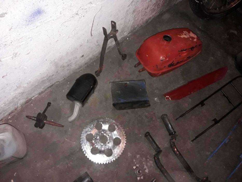 części Romet ogar 200 / 205 komar motorynka Simson silnik jawa 223