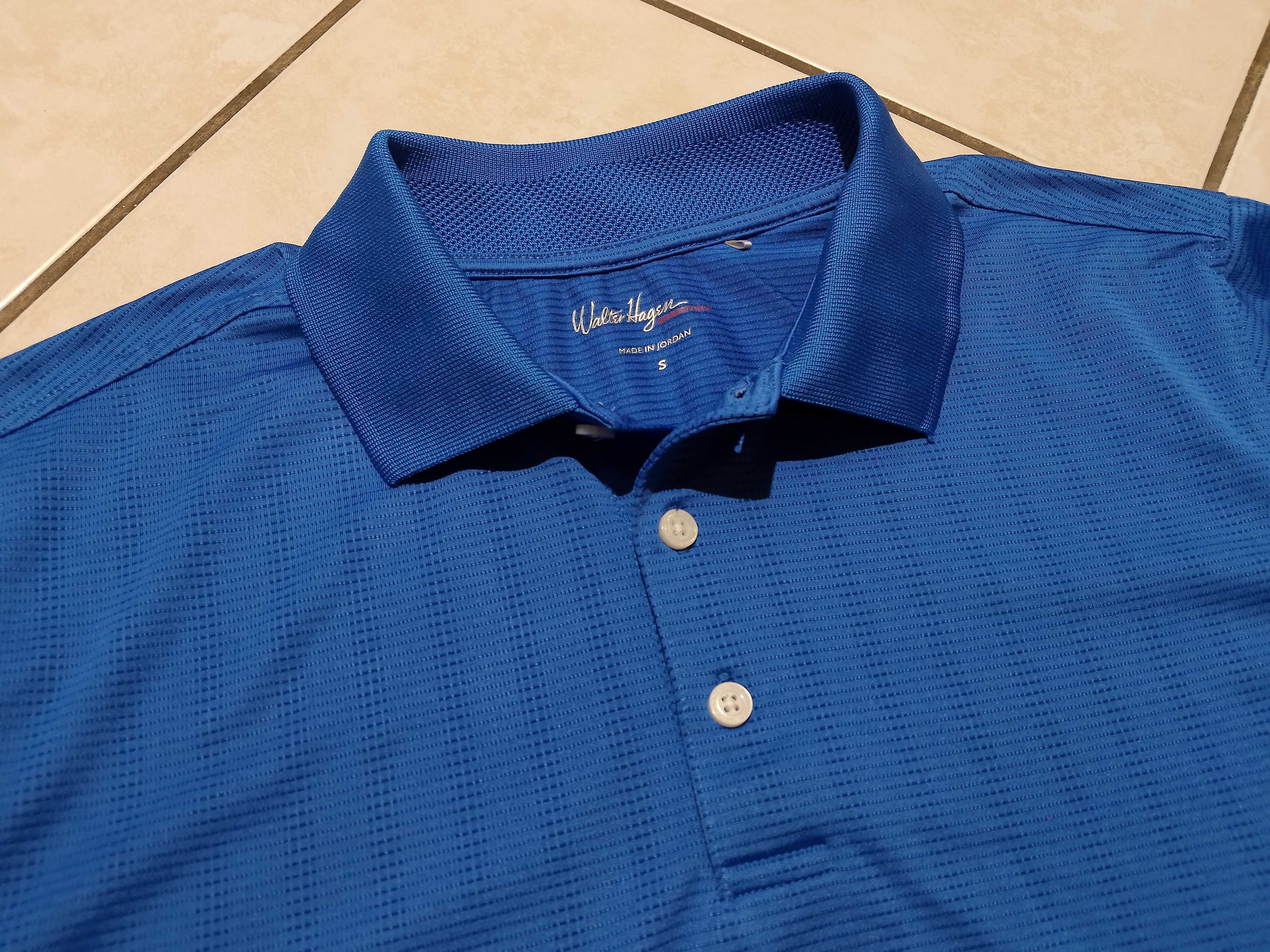 WALTER HAGEN USA - NOWA! z LOGO Koszulka Polo Męska rozmiar S