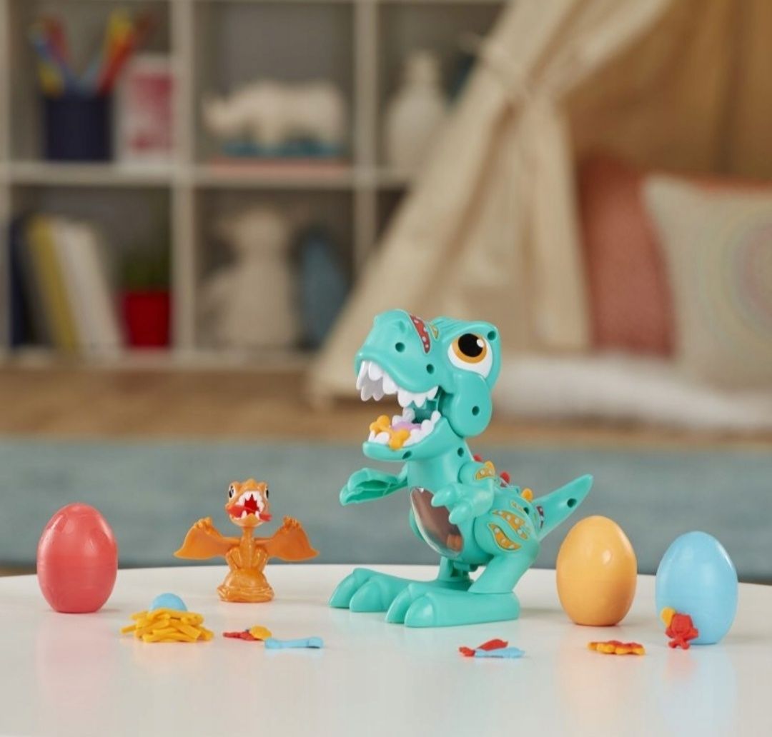 Play Doh Hasbro Dino Crew F1504 Przeżuwający Dinozaur