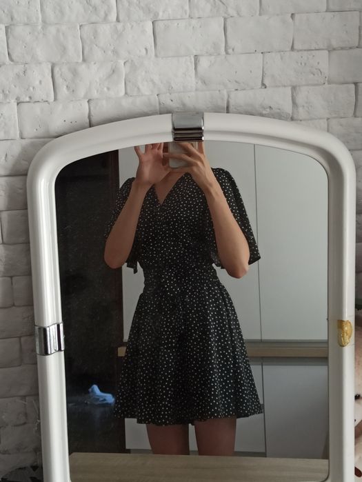 Жіночий літній костюм, топ та спідниця-шорти xs-s