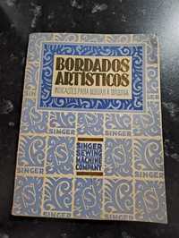 Livro bordados Singer