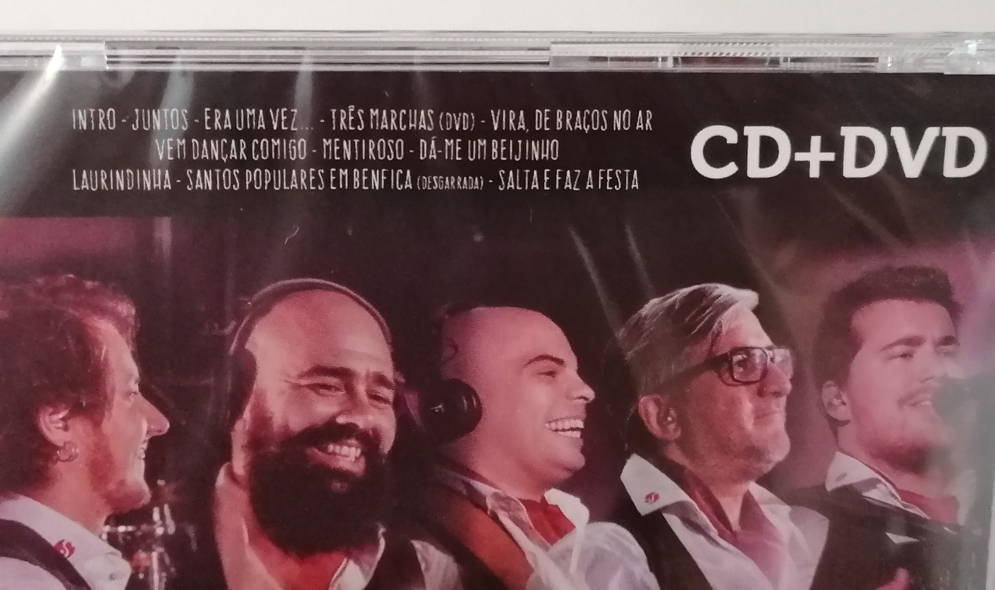 Cd e Dvd Sons do Minho, Ao vivo em Benfica, selado