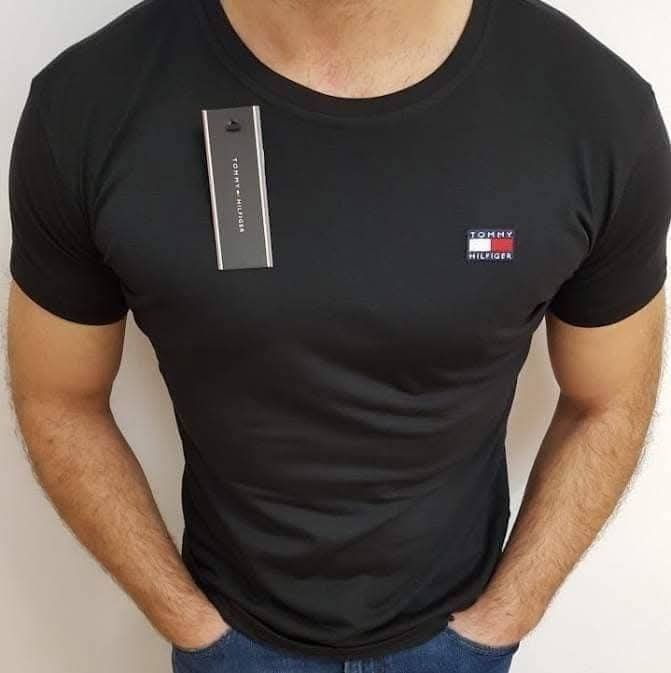 Tommy Hilfiger koszulki męskie M L XL XXL logo szyte