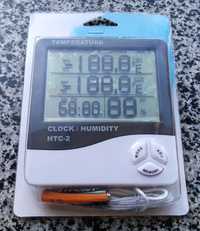Термометр гигрометр цифровой с выносным датчиком HTC-2