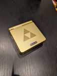 GameBoy Advanced SP Zelda + Mod Ecrã IPS + Flashcart Todos os Jogos