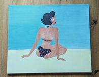 Obraz na płótnie farby akrylowe, akryl 50 x 60
