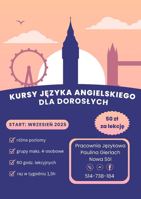 Kurs języka angielskiego