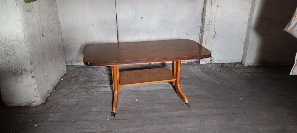 Ława rozkładana drewniana